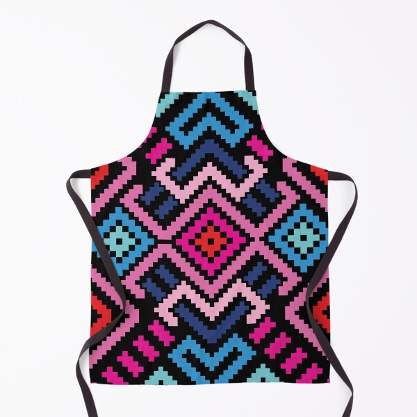 Item preview, Pixel Tribal Geometric Ethnic Seamless Pattern designed and sold by PowerAntShop.