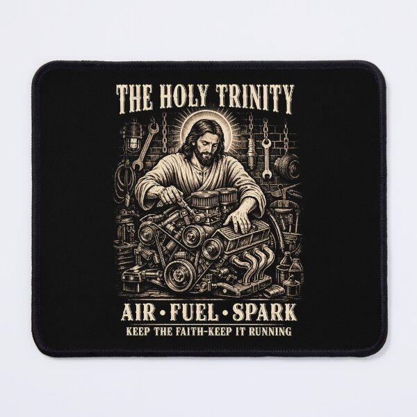 Item preview, Holy Trinity Air Fuel Spark Keep The Faith Keep It Running designed and sold by Ortigzitoun.