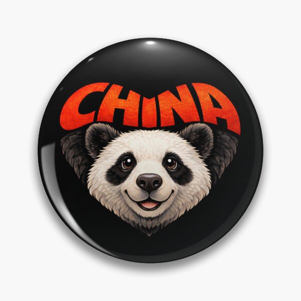 Item preview, China - Panda Heart Shape designed and sold by Myra365Art.