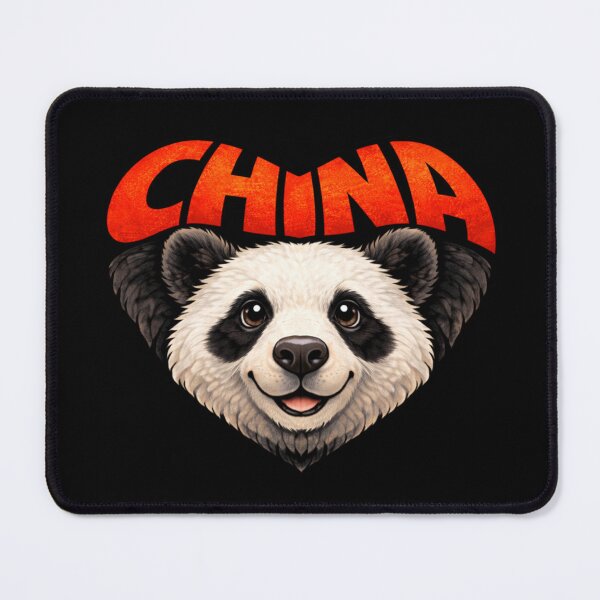 Item preview, China - Panda Heart Shape designed and sold by Myra365Art.