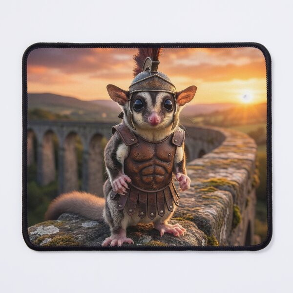 Item preview, Fierce and Diligent Sugar Glider Centurion  designed and sold by Tridentulus.
