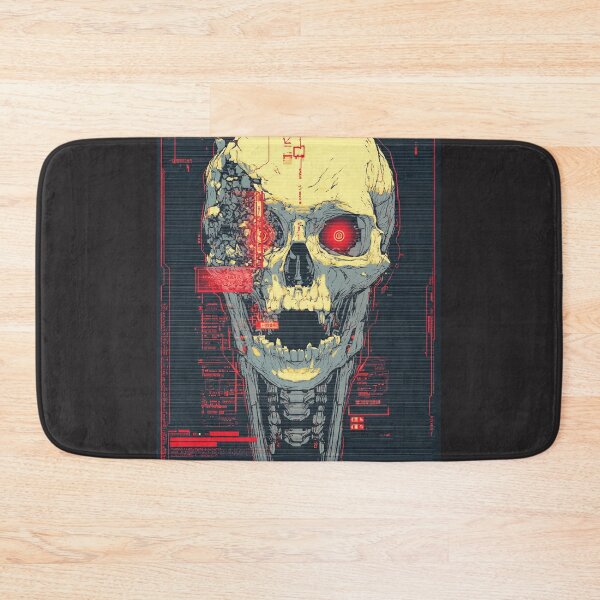 Item preview, System Breach Cyberpunk Hacker Skull designed and sold by Thaivi Design.
