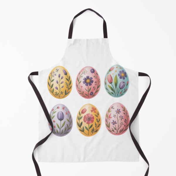 Item preview, Cute Pastel Easter Eggs With Flowers designed and sold by QuiteOrbit.
