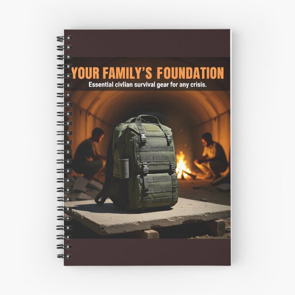 Item preview, Your Family’s Foundation ; Essential Civilian Survival Gear for Any Crisis designed and sold by Creative-RE.