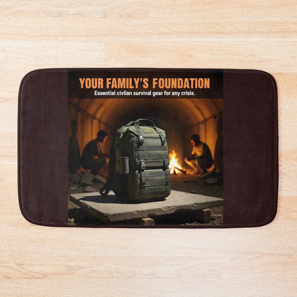 Item preview, Your Family’s Foundation ; Essential Civilian Survival Gear for Any Crisis designed and sold by Creative-RE.