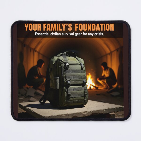 Item preview, Your Family’s Foundation ; Essential Civilian Survival Gear for Any Crisis designed and sold by Creative-RE.