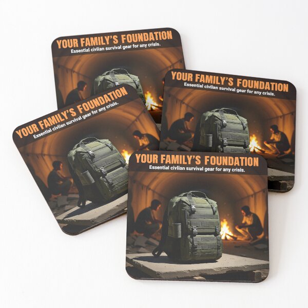 Item preview, Your Family’s Foundation ; Essential Civilian Survival Gear for Any Crisis designed and sold by Creative-RE.