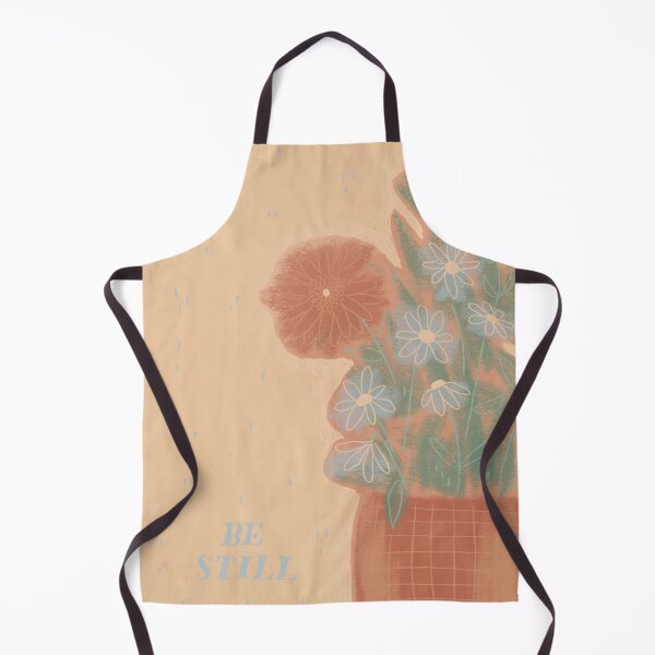 Item preview, be still and know flower motif designed and sold by kristinsosadesign.