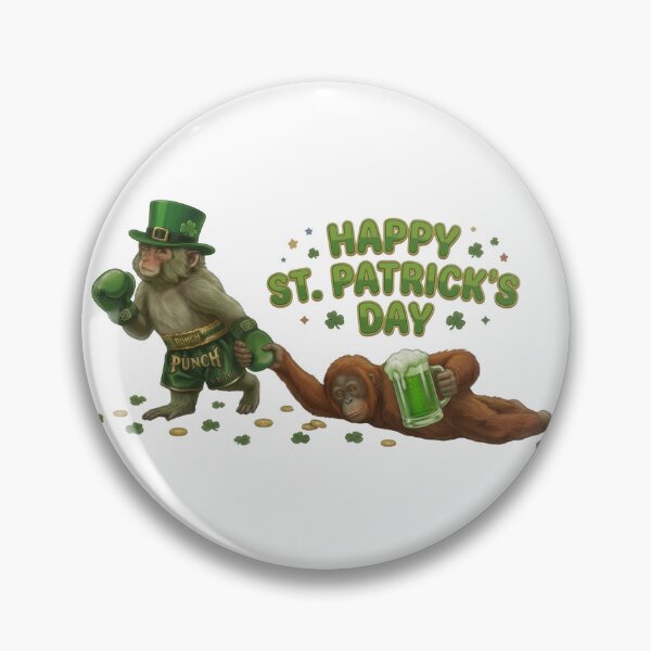 Item preview, Happy St. Patrick's Day designed and sold by PunchMonkeyArt.