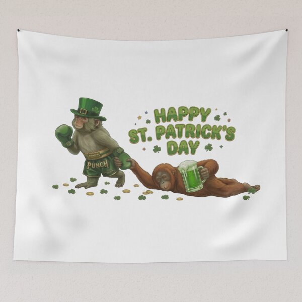 Item preview, Happy St. Patrick's Day designed and sold by PunchMonkeyArt.