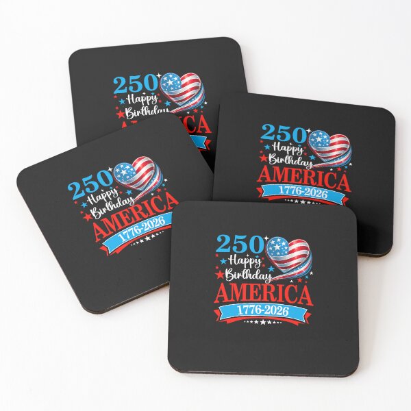 Item preview, USA Hearts 1776 2026 July 4th 250th Birthday designed and sold by Trungles-tee.
