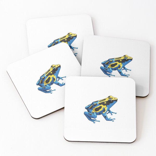 Item preview, Geometric Poison Dart Frog – Low Poly Sticker for Nature Lovers designed and sold by bsbd-action.