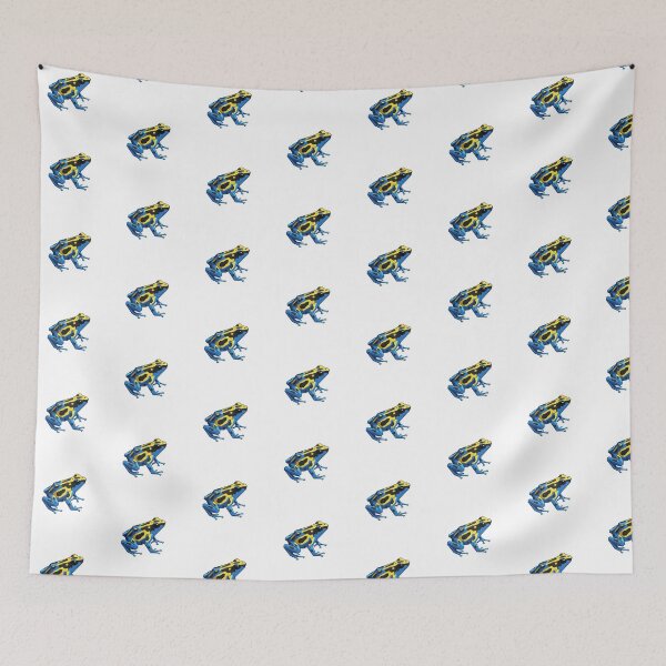 Item preview, Geometric Poison Dart Frog – Low Poly Sticker for Nature Lovers designed and sold by bsbd-action.