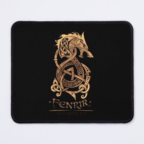 Item preview, Fenrir: The Nordic Monster Wolf  designed and sold by zikomy.
