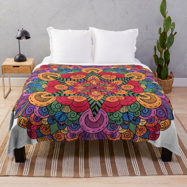 Artikelvorschau, Floral Mandala Art – Intricate Flower Mandala Design entworfen und verkauft von Anime9122.