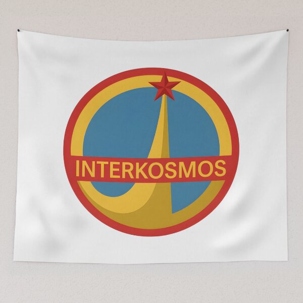 Item preview, Interkosmos Soviet Space Program Patch designed and sold by CharlieDesings.