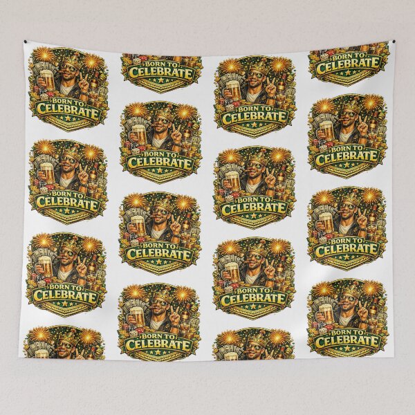 Item preview, Born to Celebrate designed and sold by Throwing-Corn.