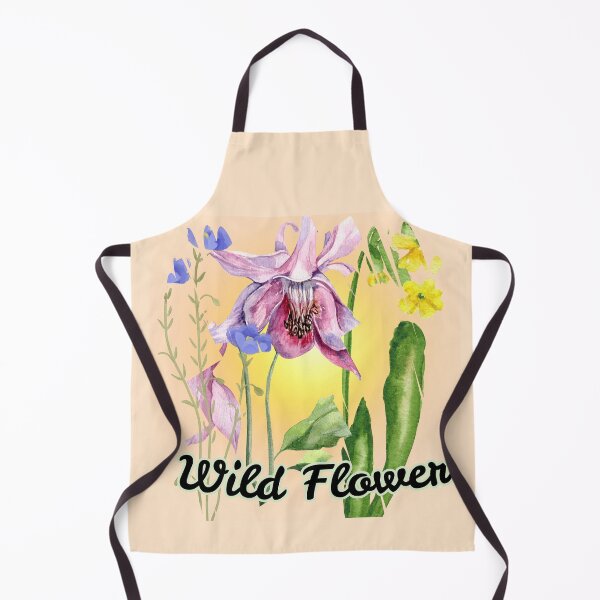 Item preview, Wildflower Glow: Ethereal Pink Columbine Watercolor designed and sold by PriyaMagic.