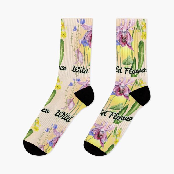 Item preview, Wildflower Glow: Ethereal Pink Columbine Watercolor designed and sold by PriyaMagic.