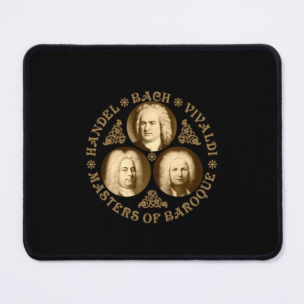 Item preview, Masters Of Baroque - Bach - Handel - Vivaldi - Vintage Design - Old Gold - Rb  designed and sold by TyroneOMiller1.