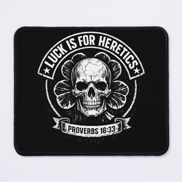 Item preview, Luck Is for Heretics Skull Design designed and sold by HUTEND.