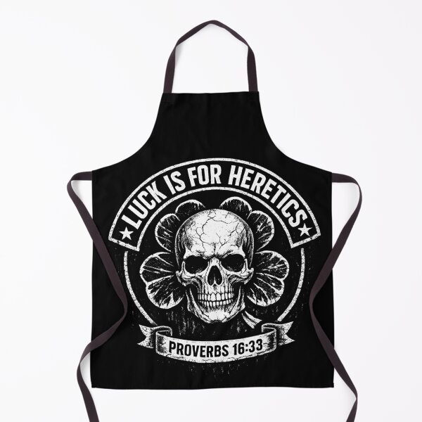 Item preview, Luck Is for Heretics Skull Design designed and sold by HUTEND.