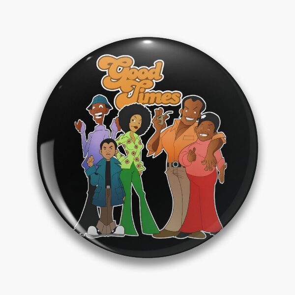 Item preview, Good Times Classic TV Show Retro Cartoon designed and sold by mai-risingpath.