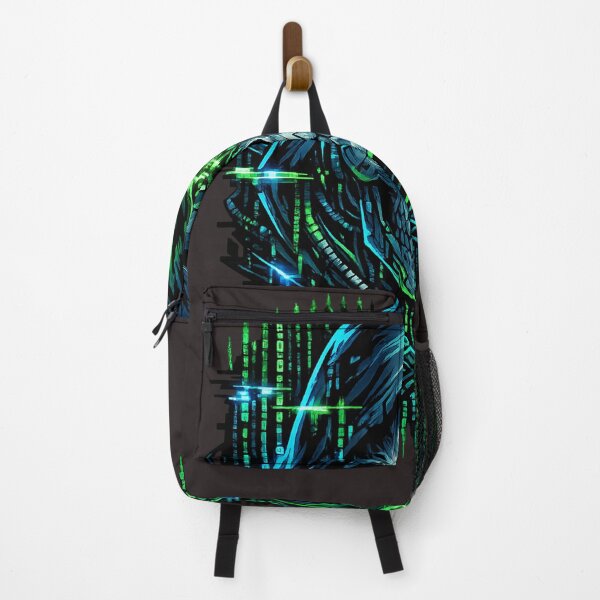 Artikelvorschau, Cyberpunk Hacker Skull Matrix Code entworfen und verkauft von Thaivi Design.