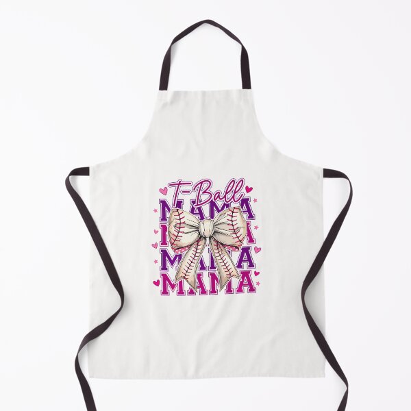Item preview, T-Ball Mama Baseball Mom Coquette Bow designed and sold by Trungles-tee.