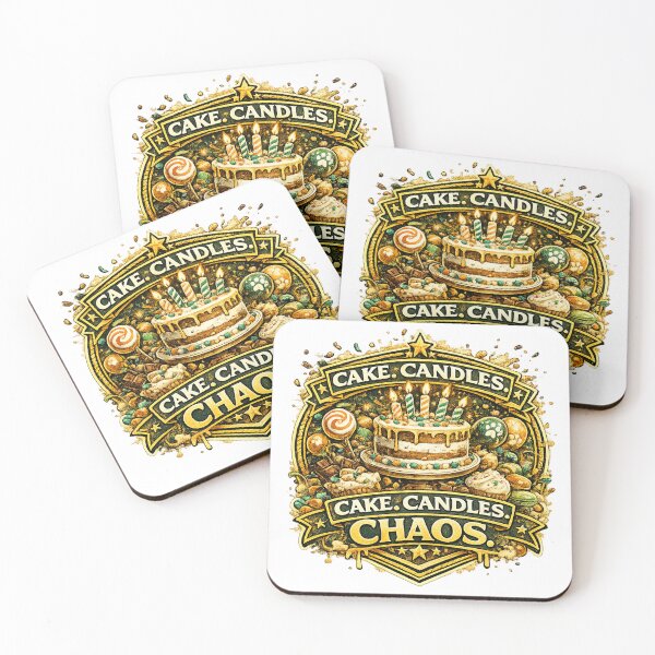 Item preview, Cake. Candles. Chaos. designed and sold by Throwing-Corn.