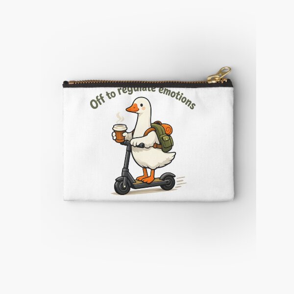 Item preview, Off to Regulate Emotions Duck Design designed and sold by HUTEND.
