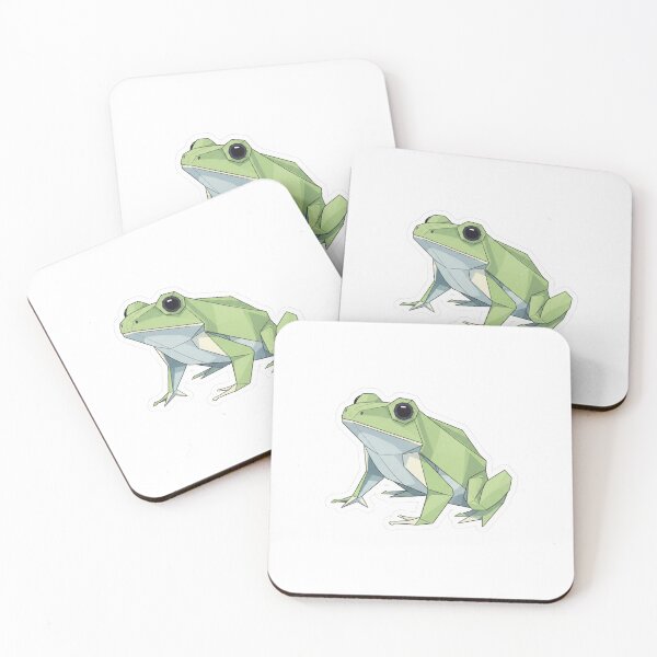 Item preview, Pastel Tree Frog – Geometric Sticker for Students and Creatives designed and sold by bsbd-action.