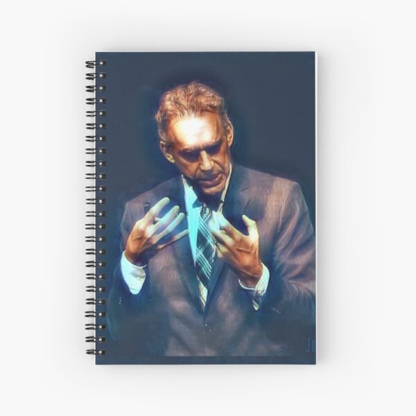 Jordan PetersonStop Saying Things That Make You Weak Spiral Notebook
