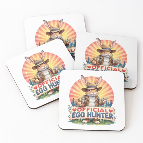 Item preview, Official Egg Hunter Shirt – Vintage Easter Bunny Explorer Design designed and sold by relso.