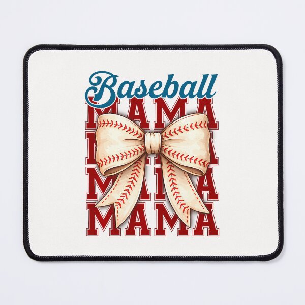 Item preview, Baseball Mama Coquette Bow Game Day designed and sold by Trungles-tee.