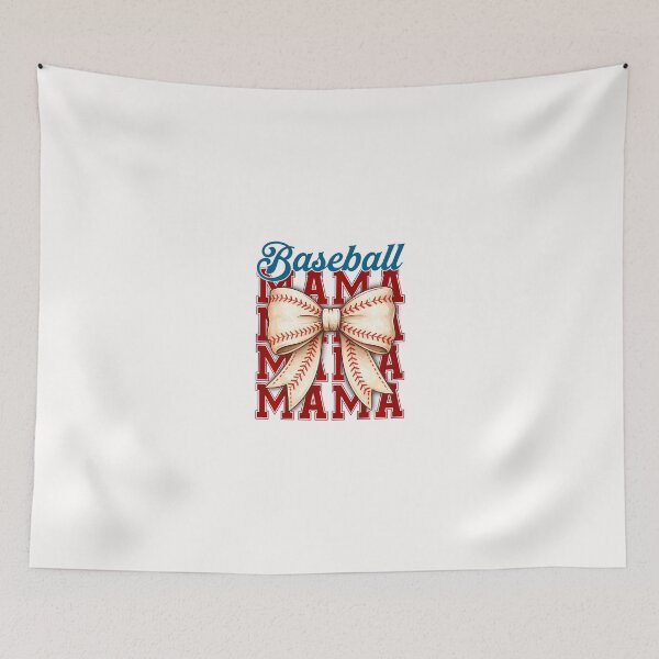 Item preview, Baseball Mama Coquette Bow Game Day designed and sold by Trungles-tee.