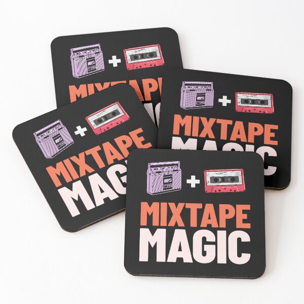 Item preview, Boombox + cassette = Mixtape Magic -- '80s nostalgia designed and sold by The Sporty Nerd.