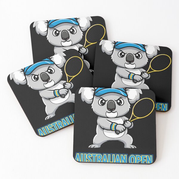Item preview, Australian Open 2026 Koala Tennis Champion Fan designed and sold by Armendariz3.