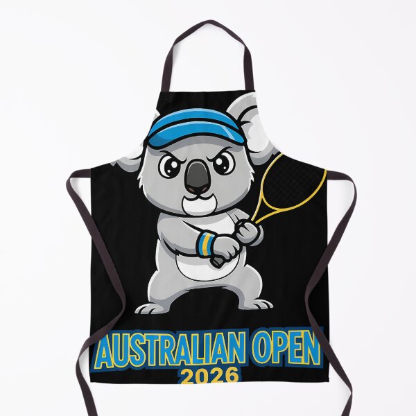 Item preview, Australian Open 2026 Koala Tennis Champion Fan designed and sold by Armendariz3.