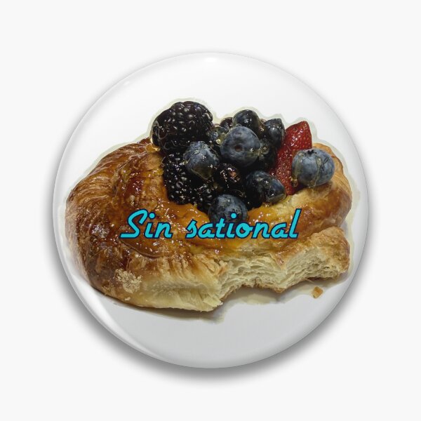 Item preview, Sin Sational – Funny Dessert Pun with Berry Pastry designed and sold by aadventures.
