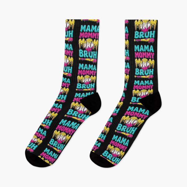 Item preview, Mama Mommy Mom Bruh Baseball Drip Ice Cream designed and sold by Trungles-tee.