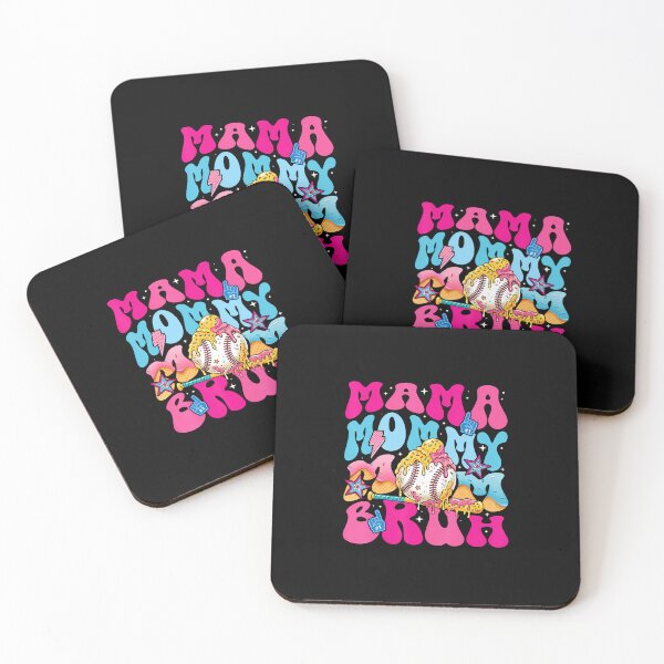 Item preview, Mama Mommy Mom Bruh Baseball Drip Ice Cream designed and sold by Trungles-tee.
