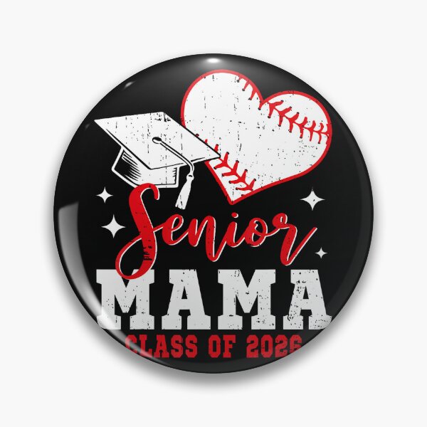 Artikelvorschau, Senior Mama, Baseball-Jahrgang 2026 entworfen und verkauft von Trungles-tee.