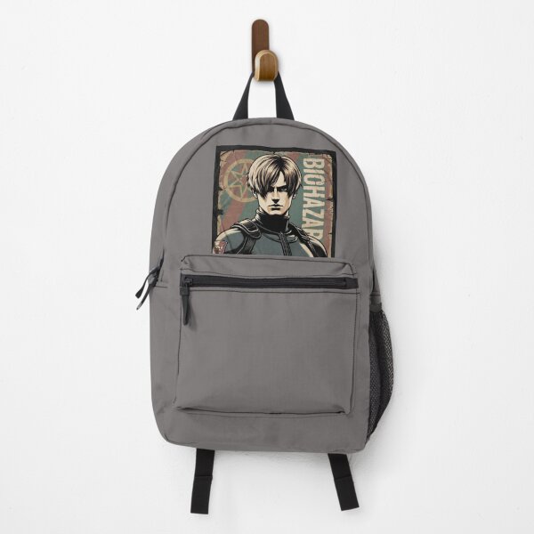 Item preview, Leon Kennedy Biohazard Vintage Retro Poster Art Design designed and sold by CandyKissDgtl.