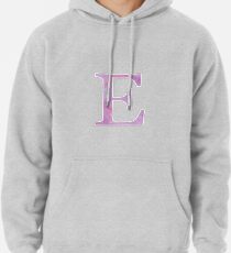 Lilac Watercolor Ε Pullover Hoodie