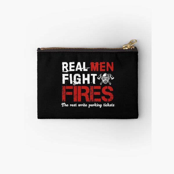 Item preview, Real Men Fight Fires Firefighter designed and sold by URBANBOX.