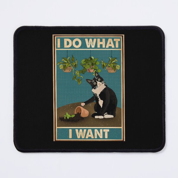 Item preview, Tuxedo Cat Gardening Funny Quotes  designed and sold by realshitshop.