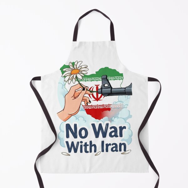 Item preview, Anti War No WarAnti War No War With Iran! Sticker With Iran! Sticker designed and sold by clintang.