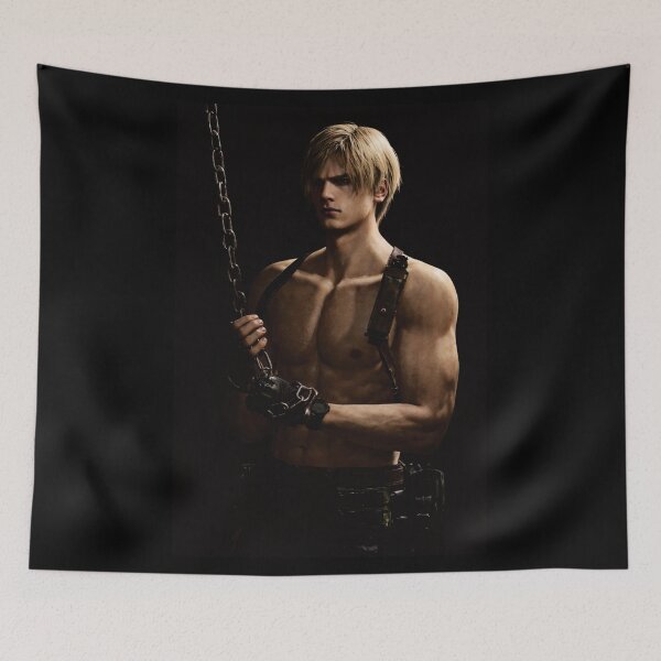 Item preview, Leon Kennedy Shirtless With Chain designed and sold by marthajhall.