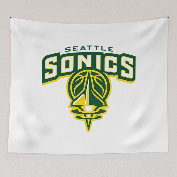 Aperçu de l'œuvre Logo Seattle Supersonicss Basketball créée et vendue par icmarket.
